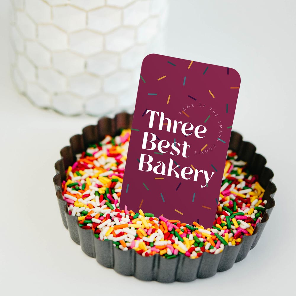Three Best Bakery Logo and Pattern